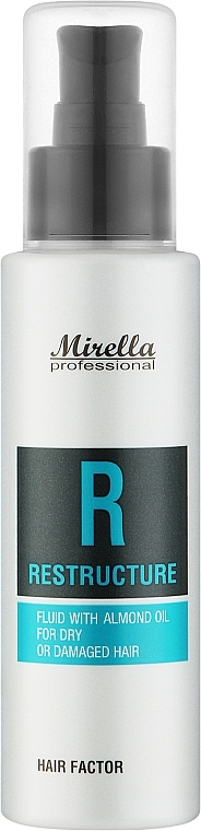 Восстанавливающий флюид с миндальным маслом - Mirella Professional R Restructure Almond Oil Fluid