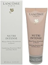 Духи, Парфюмерия, косметика Маска питательная - Lancome Nutri Intense Mask 100ml