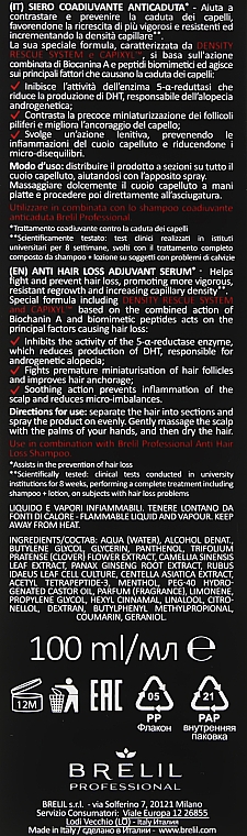 Сыворотка против выпадения волос со стволовыми клетками и капиксилом - Brelil Anti Hair Loss Serum — фото N3