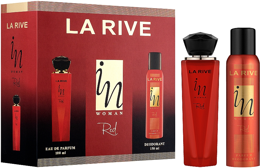 La Rive In Woman Red - Набор (edp/100ml + deo/150ml)