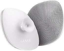 Щетка для лица, белая - Geske Facial Brush 4 In 1 — фото N1