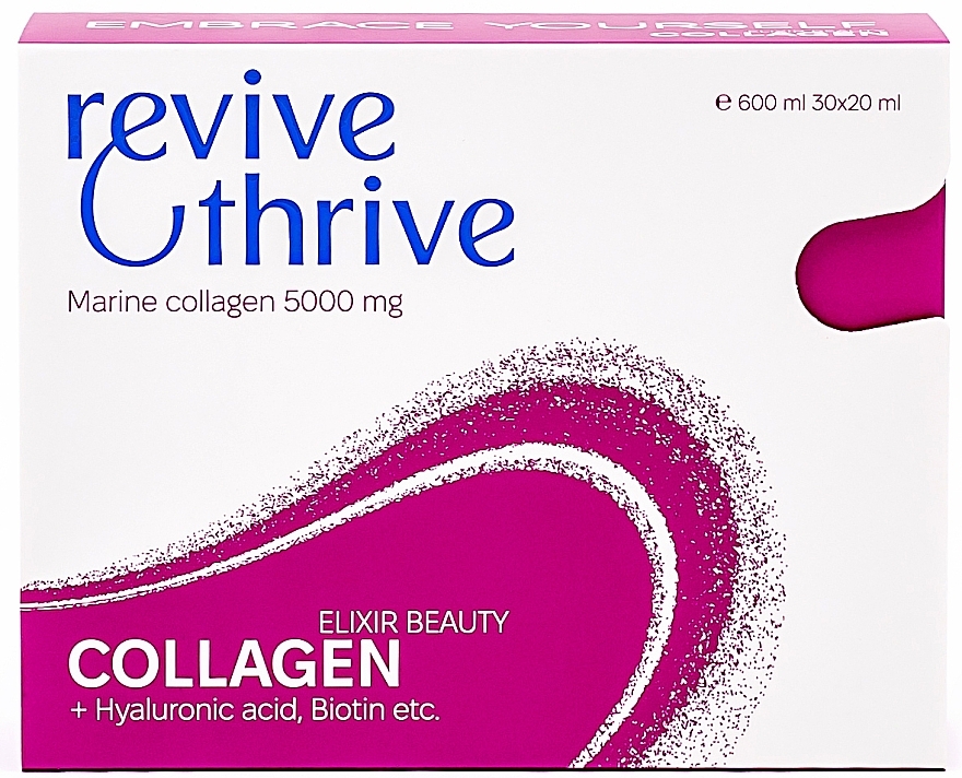 Добавка дієтична "Колаген еліксир б’юті" - Revive&Thrive Collagen Elixir Beauty — фото N1