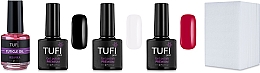 Духи, Парфюмерия, косметика Набор №3 - Tufi Profi (wipes/70pcs + oil/15ml + gel/polish/3x8ml)