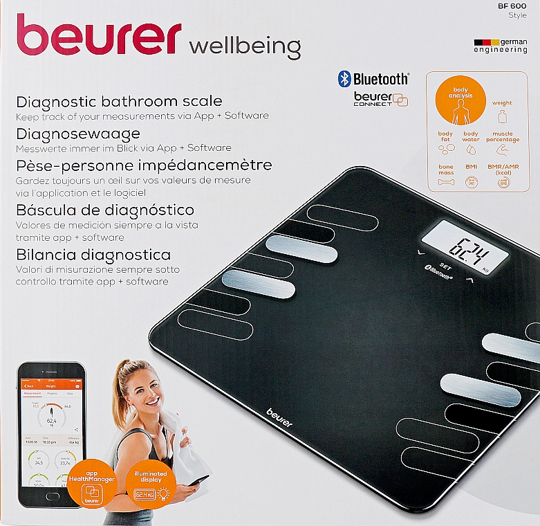 Весы диагностические - Beurer BF 600 Style — фото N2