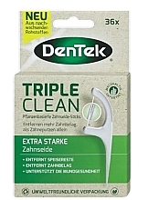 Флосс-зубочистки, 36 шт. - DenTek Eco Triple Clean — фото N1