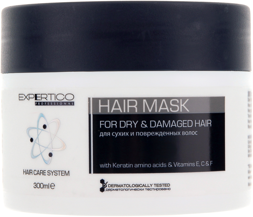 Маска для сухих и поврежденных волос - Tico Professional For Dry&Damaged Hair
