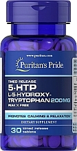 Аминокислота "5-Гидрокситриптофан" - Puritan's Pride 5-HTP 200 mg — фото N1