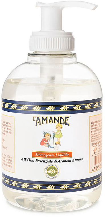 Жидкое мыло с маслом горького апельсина - L'Amande Marseille Bitter Orange Liquid Soap — фото N1