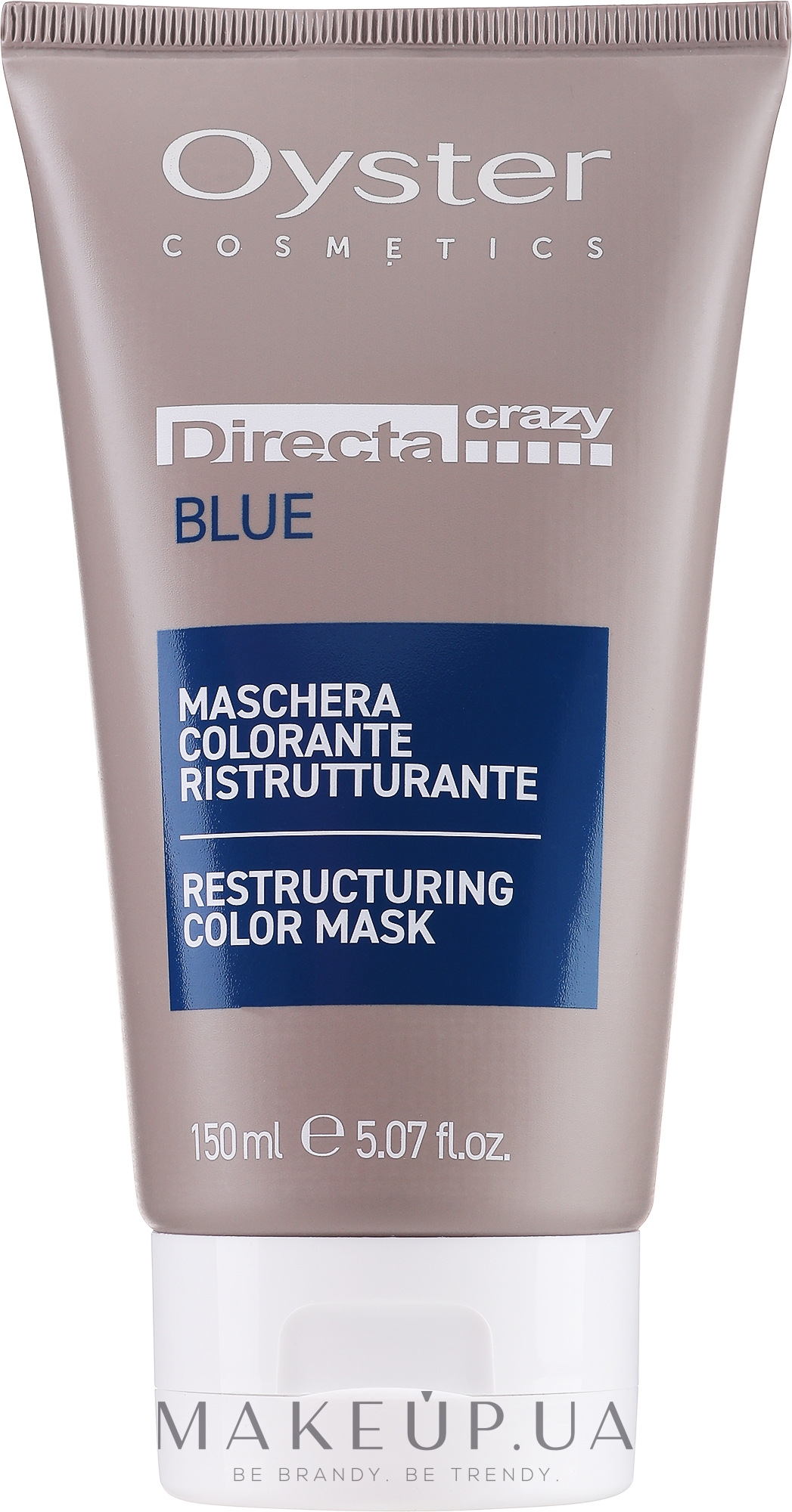 Тонувальна маска для волосся "Синя" - Oyster Cosmetics Directa Crazy Blue — фото 150ml