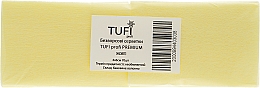 Безворсовые салфетки плотные, 4х6см, 70 шт, желтые - Tufi Profi Premium — фото N1