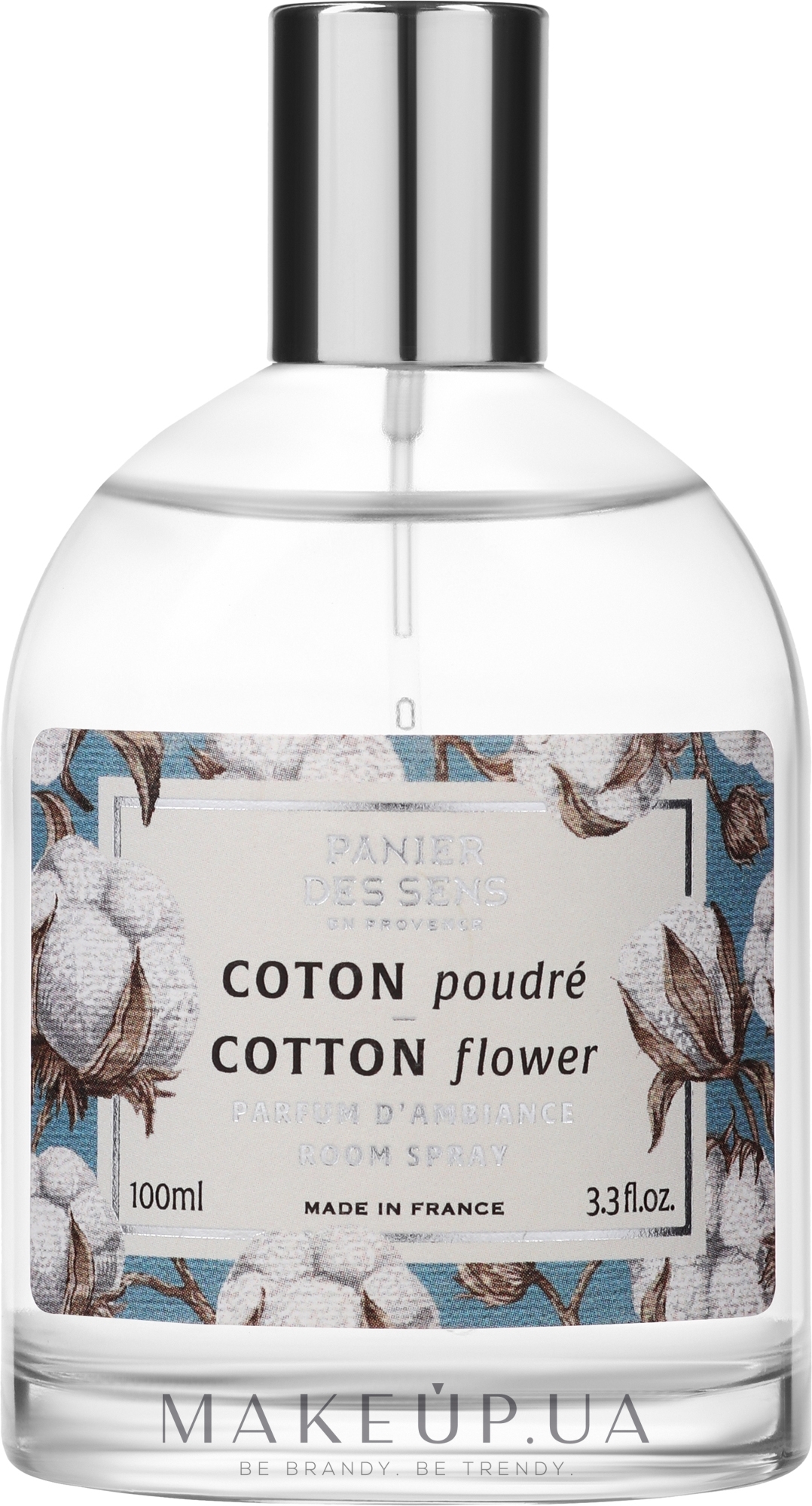 Спрей для дому "Квітка бавовни" - Panier Des Sens Cotton Flower Room Spray — фото 100ml