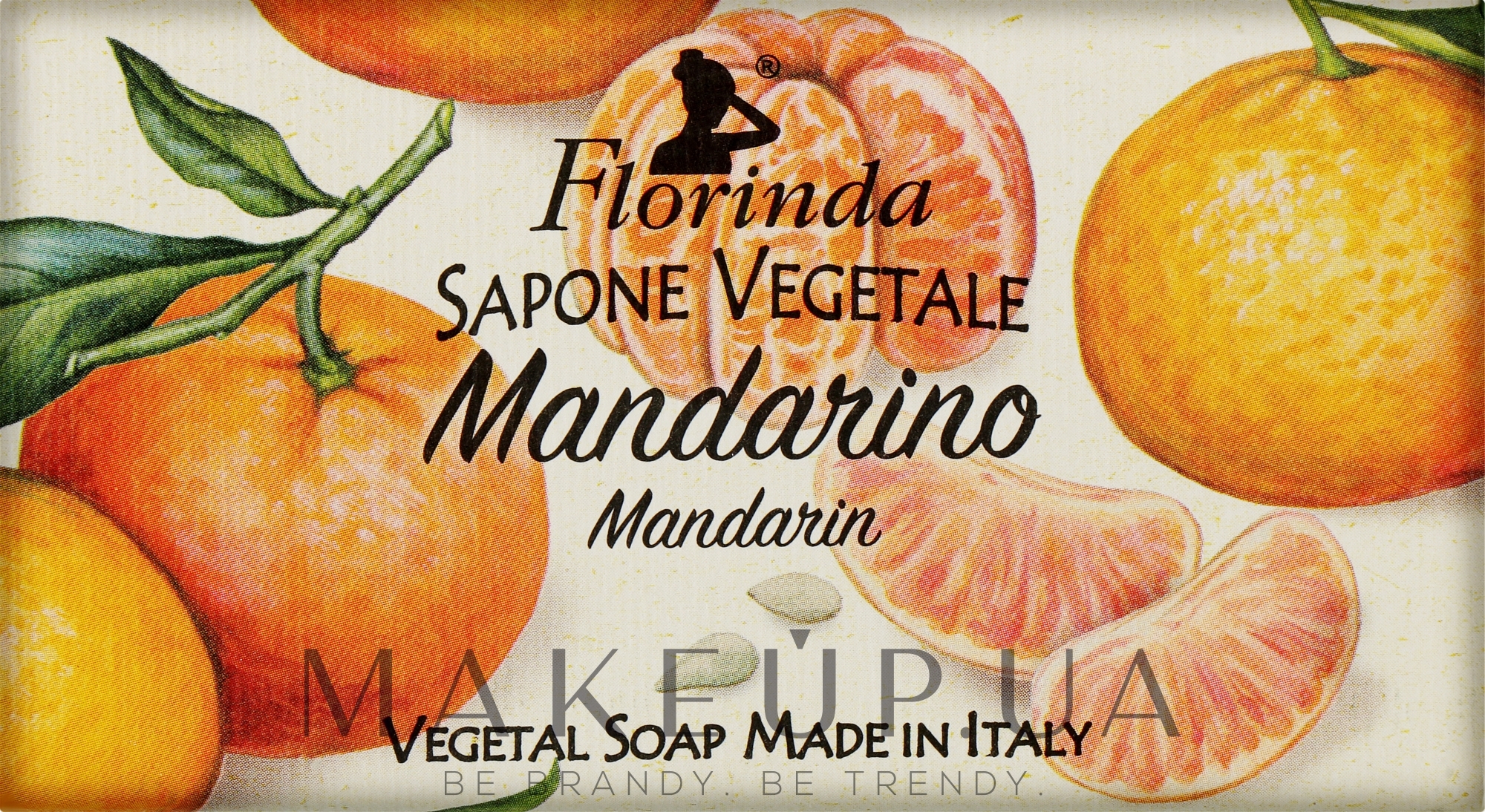 Мыло натуральное "Мандарин" - Florinda Mandarin Natural Soap — фото 100g