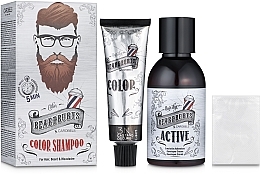 УЦІНКА Шампунь камуфлювальний для голови, бороди і вусів - Beardburys Color Shampoo * — фото N1