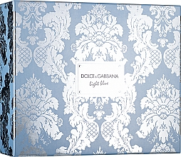 Dolce & Gabbana Light Blue - Набор (edt/50ml + b/lot/50ml + sh/gel/50ml) — фото N1