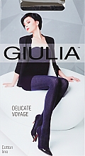 Парфумерія, косметика Колготки для жінок "Delicate Voyage Model 3" 150 Den, iron - Giulia