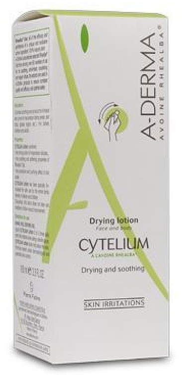 Подсушивающее молочко для лица - A-Derma Cytelium Drying Lotion Soothing — фото N2