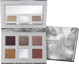 Палетка тіней для повік - Nabla Cutie Collection Palette Platinum — фото N1