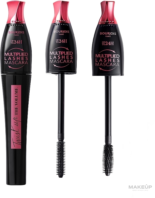 Тушь для ресниц "Удлинение и объем" - Bourjois Twist up the Volume Mascara 24HR — фото N2