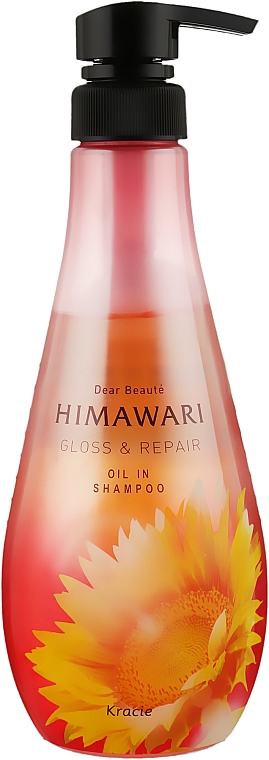 Шампунь для волос, восстанавливающий - Kanebo Dear Beaute Himawari Gloss & Repair Oil-In Shampoo — фото N1