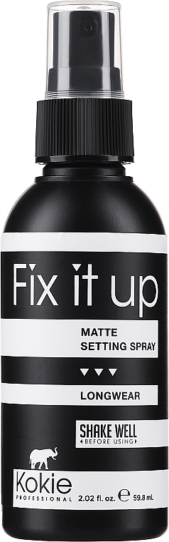 Матовий фіксатор макіяжу - Kokie Professional Fix It Up Setting Spray  Fix It Up Matte — фото N1