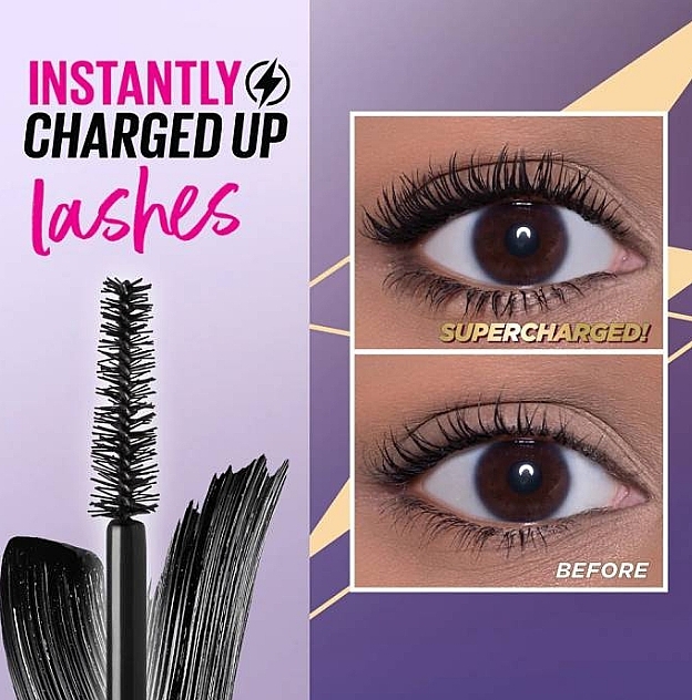 Туш для вій - L.A. Girl Super Charged Mascara — фото N2