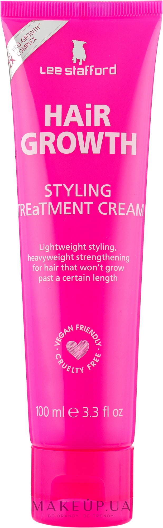 Крем для длинных волос - Lee Stafford Hair Growth Styling Treatment Cream — фото 100ml