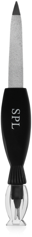 Пилка для ногтей с триммером для кутикулы 9679, 14.5см - SPL Metal Nail File & Cuticle Trimmer