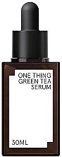 Духи, Парфюмерия, косметика Сыворотка для лица с экстрактом зеленого чая - One Thing Green Tea Serum