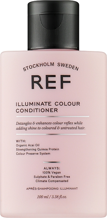 Кондиціонер для блиску фарбованого волосся рН 3.5 - REF Illuminate Color Conditioner (міні) — фото N1