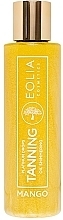 Масло с платиновым блеском для загара "Манго" - Eolia Tanning Oil Shimmering Platinum Drops Mango — фото N1