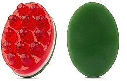 Парфумерія, косметика Антицелюлітне масажне мило "Кавун" - BlackTouch Watermelon Slice Soap