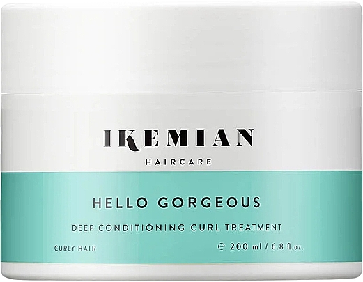 Маска для волосся - Ikemian Hair Care Hello Gorgeous Deep Conditioning Curl Treatment — фото N1