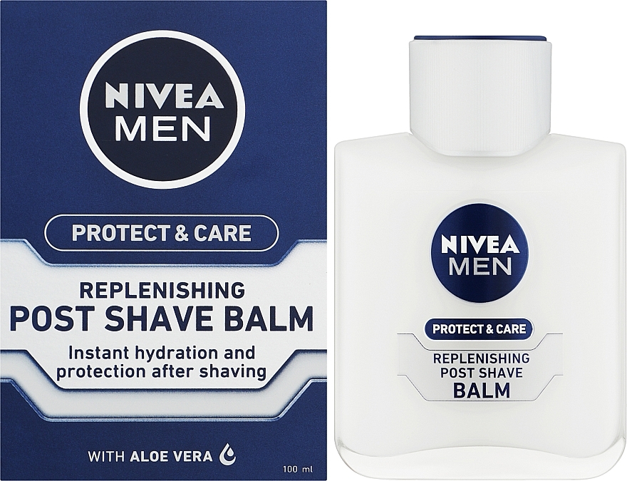УЦЕНКА Увлажняющий бальзам после бритья "Защита и уход" - NIVEA MEN * — фото N10