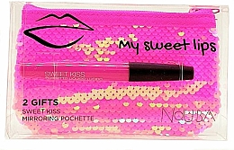 Парфумерія, косметика Набір - NoUBA My Sweet Lips (lipstick/7.5ml + bag)