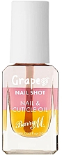 Парфумерія, косметика Олія для кутикули з виноградом - Barry M Nail Shot Grape