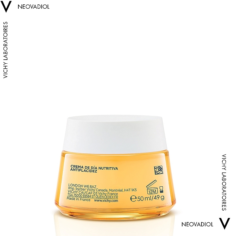 Антивозрастной крем для уменьшения глубоких морщин и восстановления уровня липидов в коже - Vichy Neovadiol Replenishing Anti-Sagginess Day Cream — фото N3