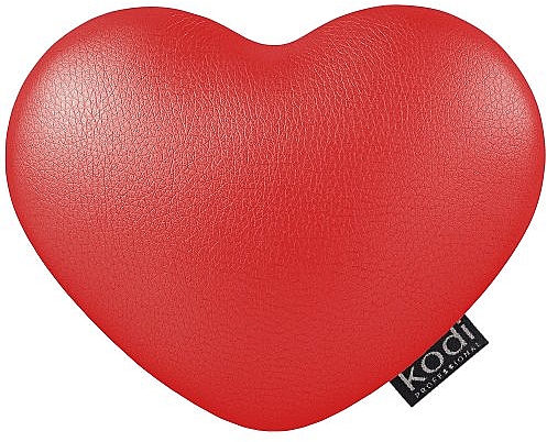 Підлокітник для манікюру "Серце", Red - Kodi Professional — фото N1