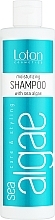 Зволожувальний шампунь з екстрактом морських водоростей - Loton Moisturizing Shampoo With Sea Algae — фото N1