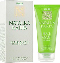 Духи, Парфюмерия, косметика Маска для волос c маслом жожоба - Unice Natalka Karpa Organic Mask