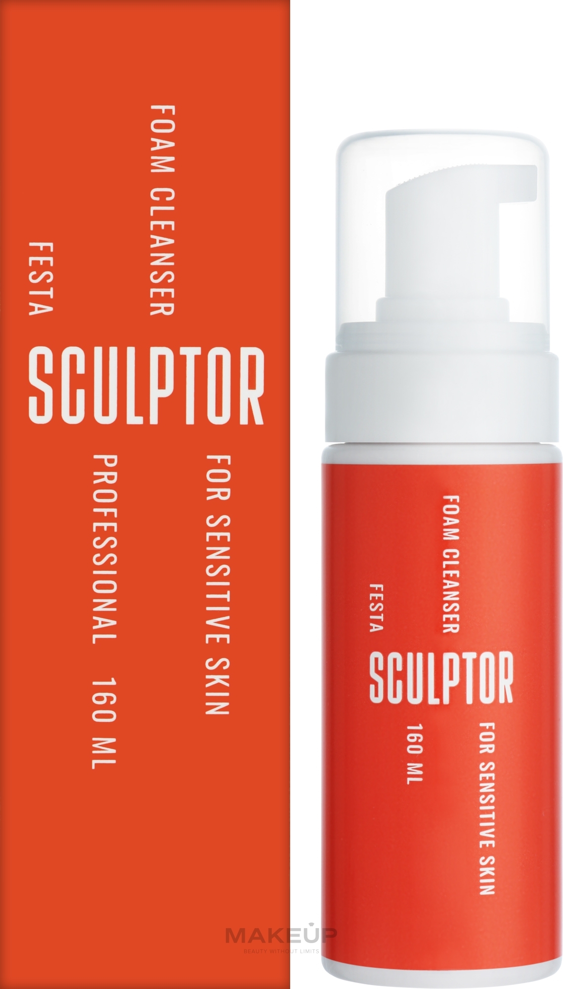 Пінка для вмивання для чутливої шкіри - Sculptor Festa Foam Cleanser For Sensitive Skin — фото 160ml