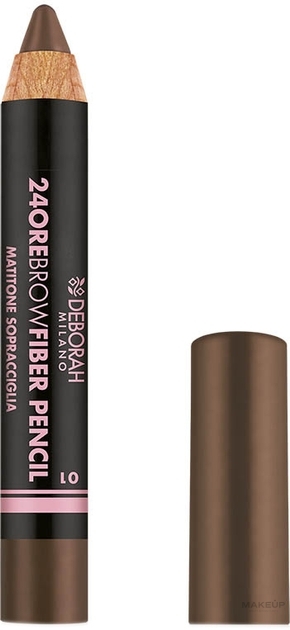 Водостійкий олівець для брів - Deborah 24ORE Brow Fiber Pencil — фото 01 - Blonde