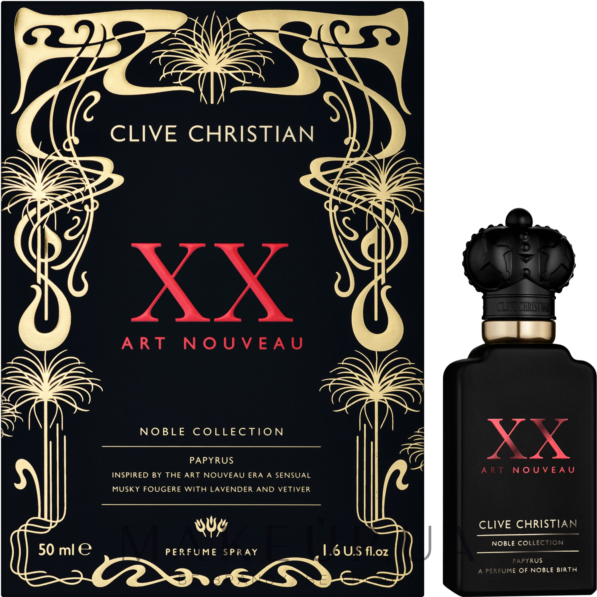 Clive Christian Noble XX Art Nouveau Papyrus - Духи  — фото 50ml