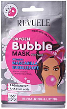 Восстанавливающая маска с эффектом лифтинга - Revuele Revitalising Oxygen Bubble Mask — фото N1