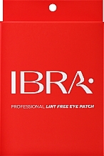 Парфумерія, косметика Гідрогелеві патчі для очей - Ibra Lint Free Eye Patch