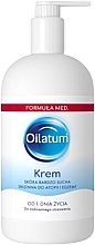 Крем для сухої та схильної до атопії шкіри, з дозатором - Oilatum Formula MED — фото N1