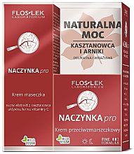 Парфумерія, косметика Набір "Капіляри про" - Floslek (cream/50ml + mask/75ml)