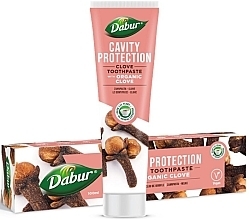 Зубная паста с органической гвоздикой - Dabur Cavity Protection Clove Toothpaste — фото N1