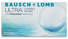 Контактные линзы, кривизна 8.5мм, 6шт. - Bausch & Lomb Ultra — фото N1