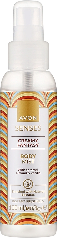 Мист для тела "Кремовая фантазия" - Avon Senses Creamy Fantasy Body Mist  — фото N1