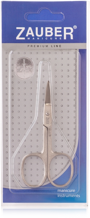 Ножиці для нігтів, 01-119 - Zauber Premium — фото N1